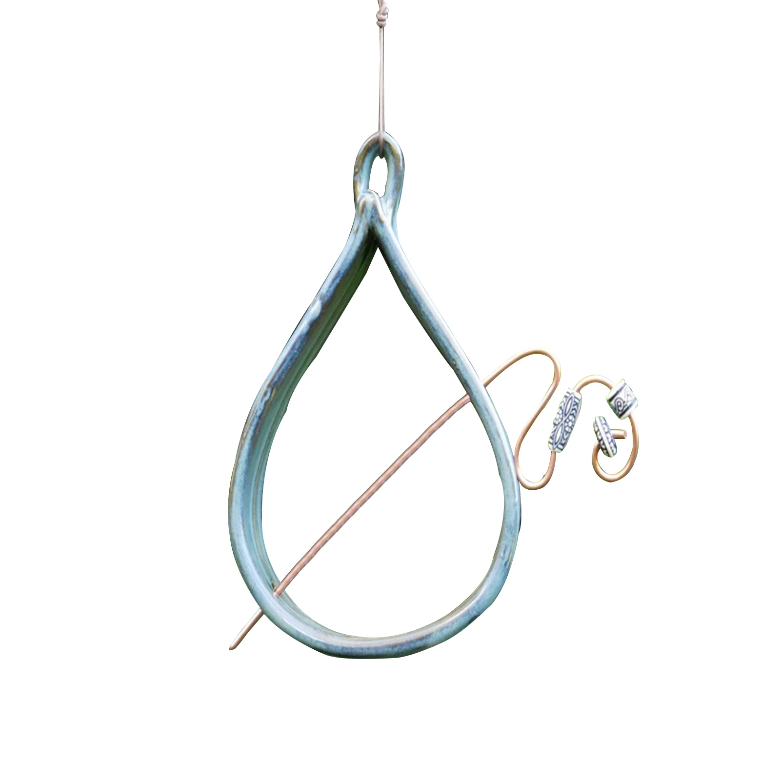 

Садовая кормушка для птиц, металлическая Кормушка Для Колибри, ручная работа, для наружного садового двора