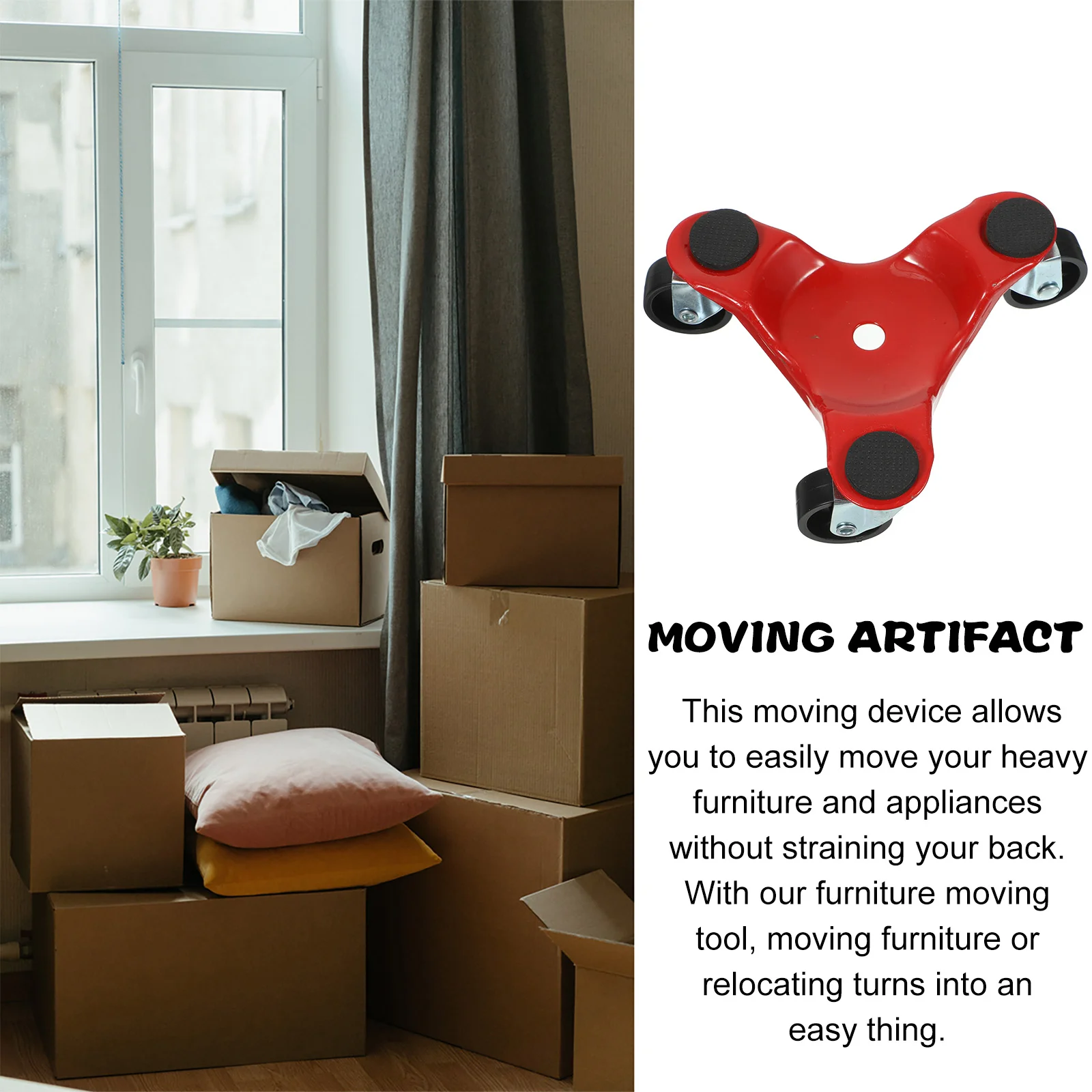 Колеса для перемещения инструментов Dollies 3 маленькая тележка мебельных колес