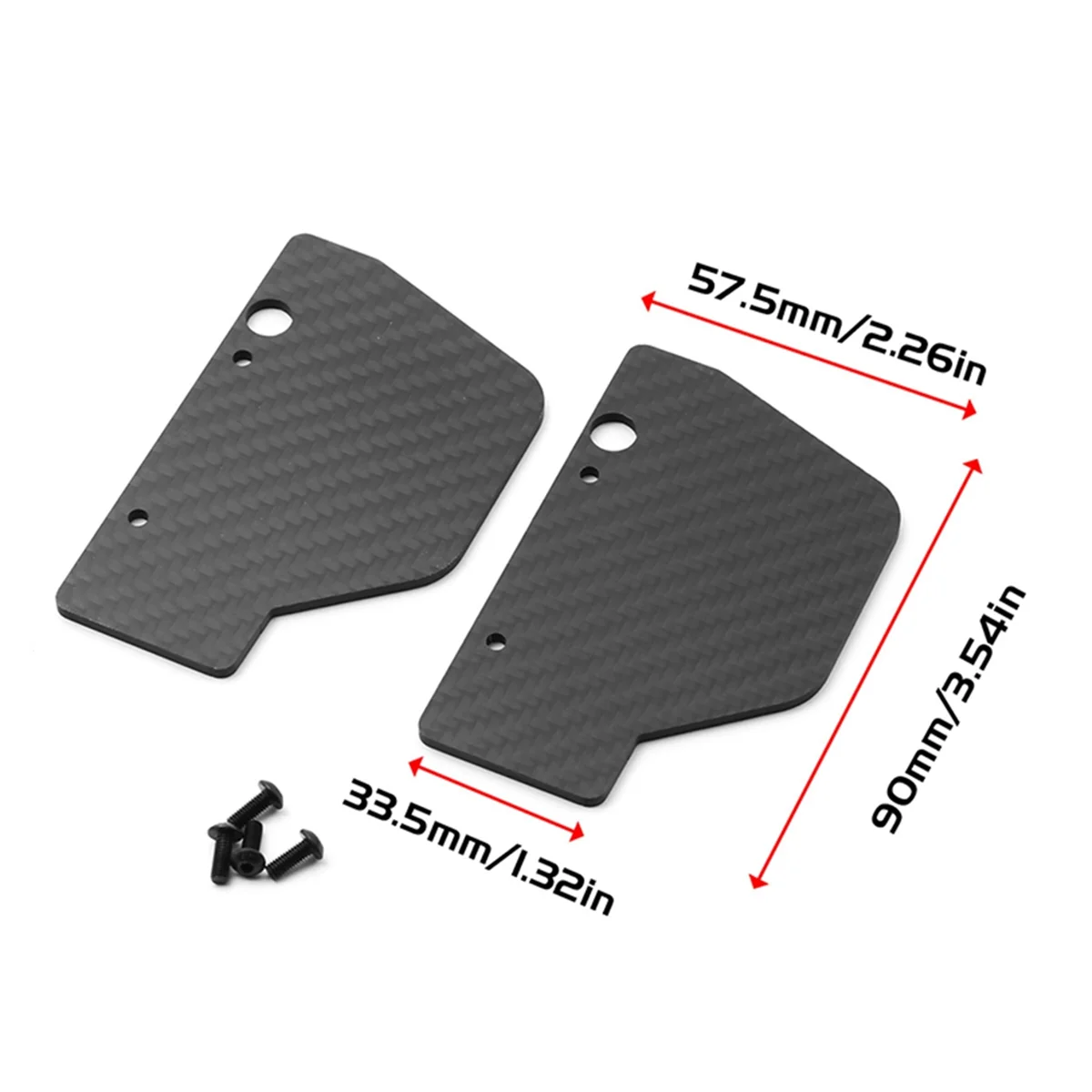 Подвесной рычаг из углеродного волокна грязезащитная Пыль для ARRMA Mojave 6S