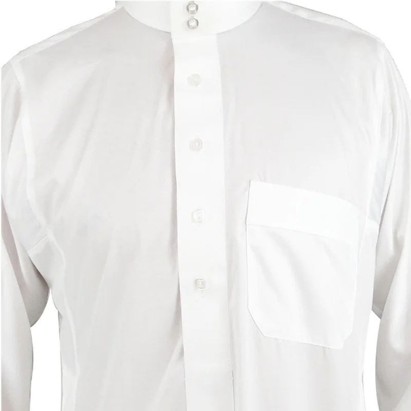 Middle East Men Jubba Thobe Muslim White Abaya Saudi Arabia Dubai Djellaba Pakistan Turkey Clothing Islamic Ramadan Man Robes