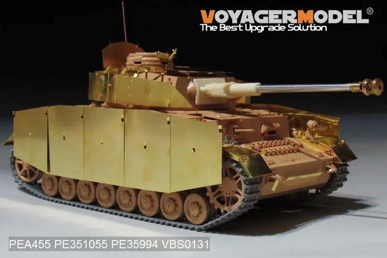 

Voyager PEA455 WWII German Panzer.IV Ausf.H Early Version Schurzen GP Modified parts
