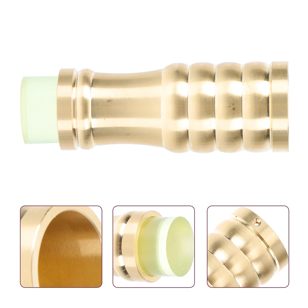 

Crutch Tip Cane Foot Stick Cover Anti-skid Crutch Cover Walking Stick Brass Cover Practical Crutch Pad