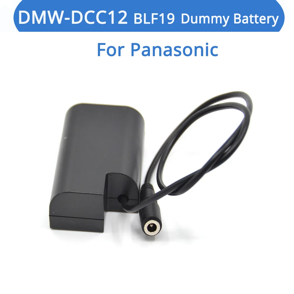 

BLF19 DMW-BLF19E DMW-BLF19PP Dummy Battery DMW-DCC12 DC Coupler For Lumix DMC-GH3 DMC GH3 GH4 GH9 DMC-GH4 DMW-GH5