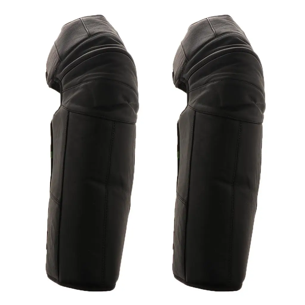 

Unisex Motorcycle Warm Knee Pads Leg Warmer Windproof for Winter (Black)
