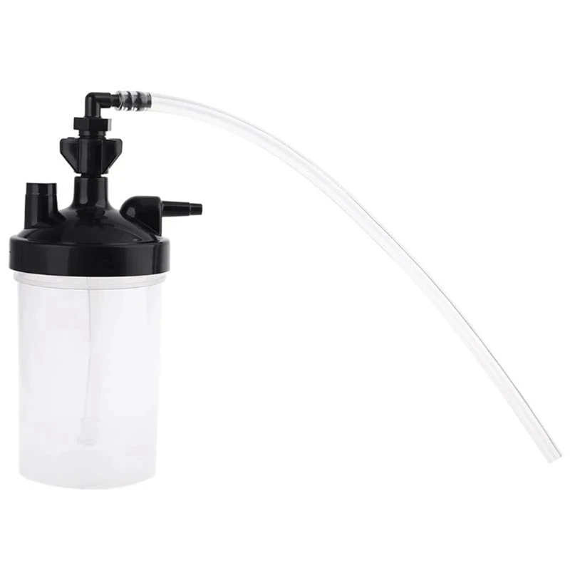 

Humidifier Water Bottle And Tubing Connector Elbow 12 Inch For Oxygen Concentrator H58C