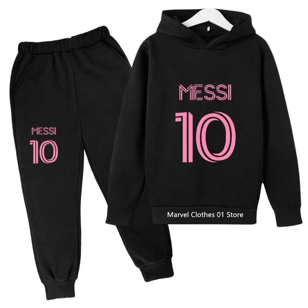 Meixi Printed Hoodie Set Kids Children's Clothing Hoodies Leggings 2-piece Boys and Girls Casual Sportswear