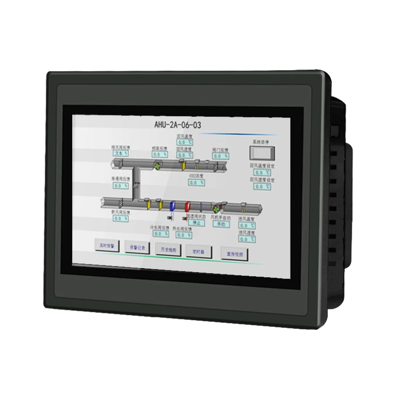 

7" Touch Panel Support JS script to achieve logical control