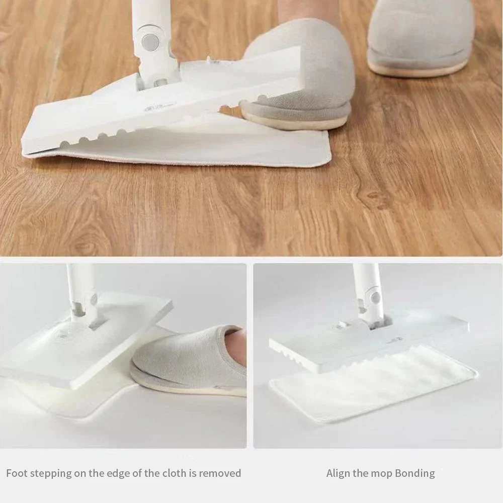 Паровой пылесос швабра тканевые чистящие подушечки для Xiaomi Deerma DEM ZQ600 ZQ610 сменный