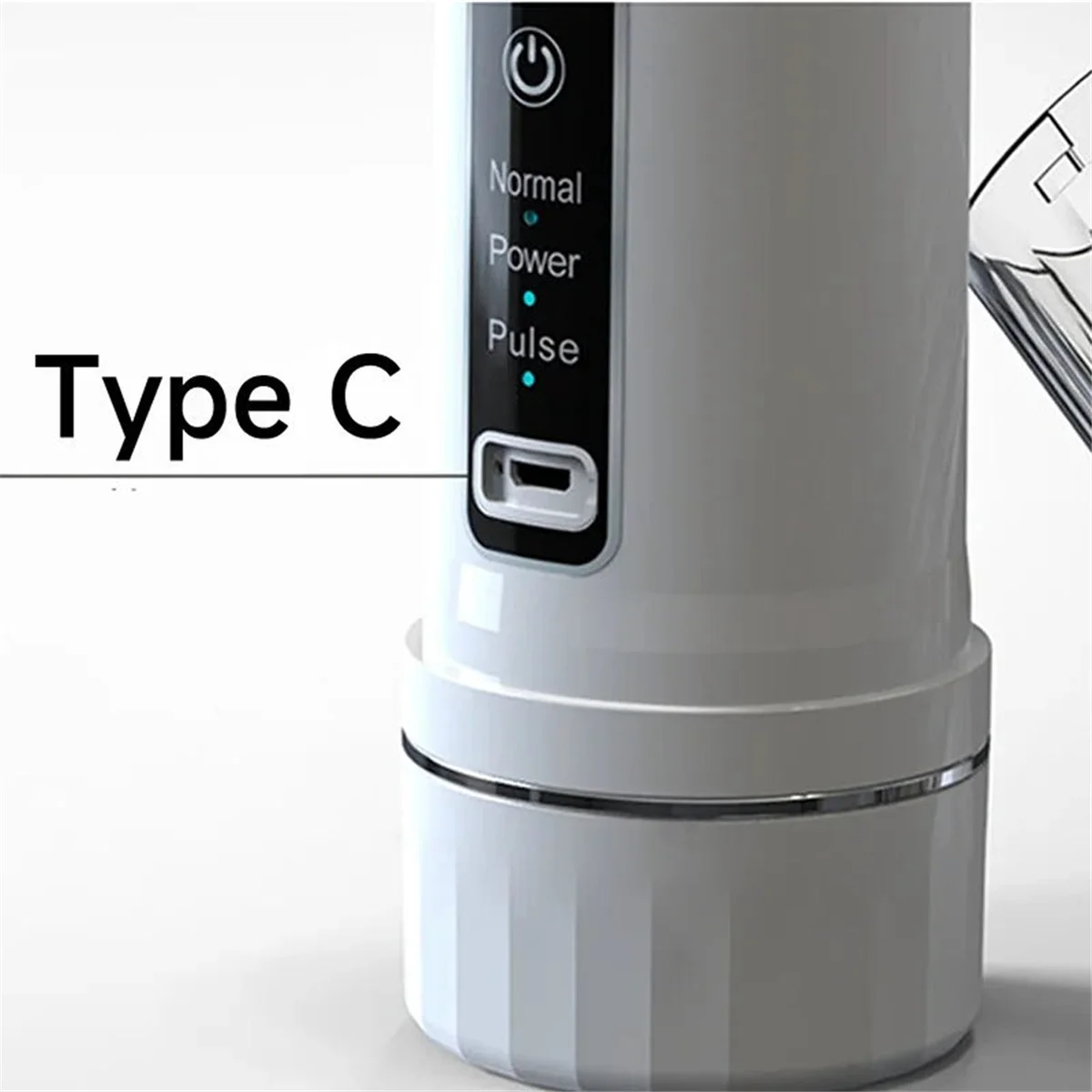 Электрический водный зубной нить беспроводной 200 мл перезаряжаемый ирригатор