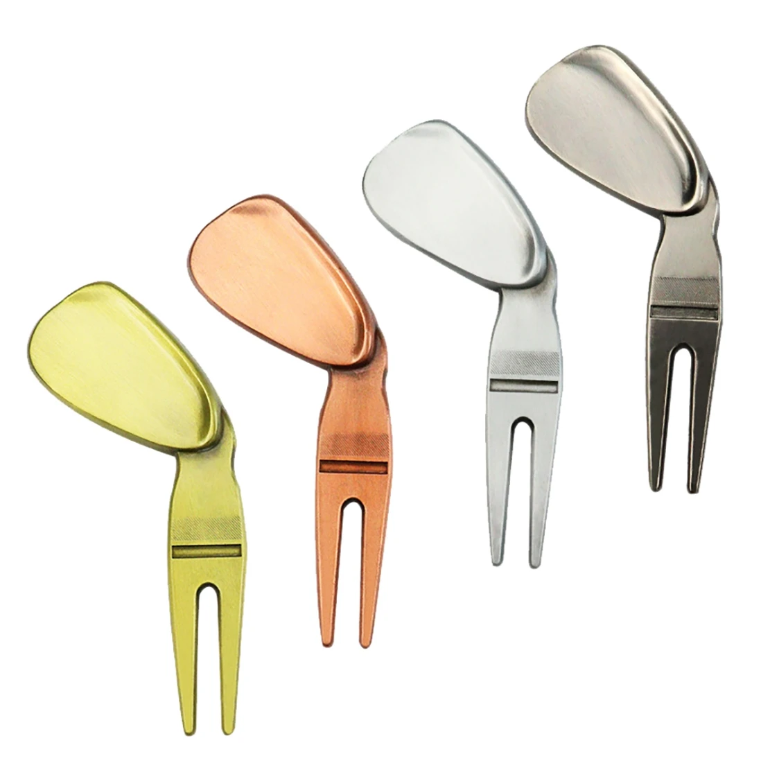 

Golf Divot Repair Tool Pitch Groove Cleaner Golf Pitchfork Putting Green Fork Golf Training Aids