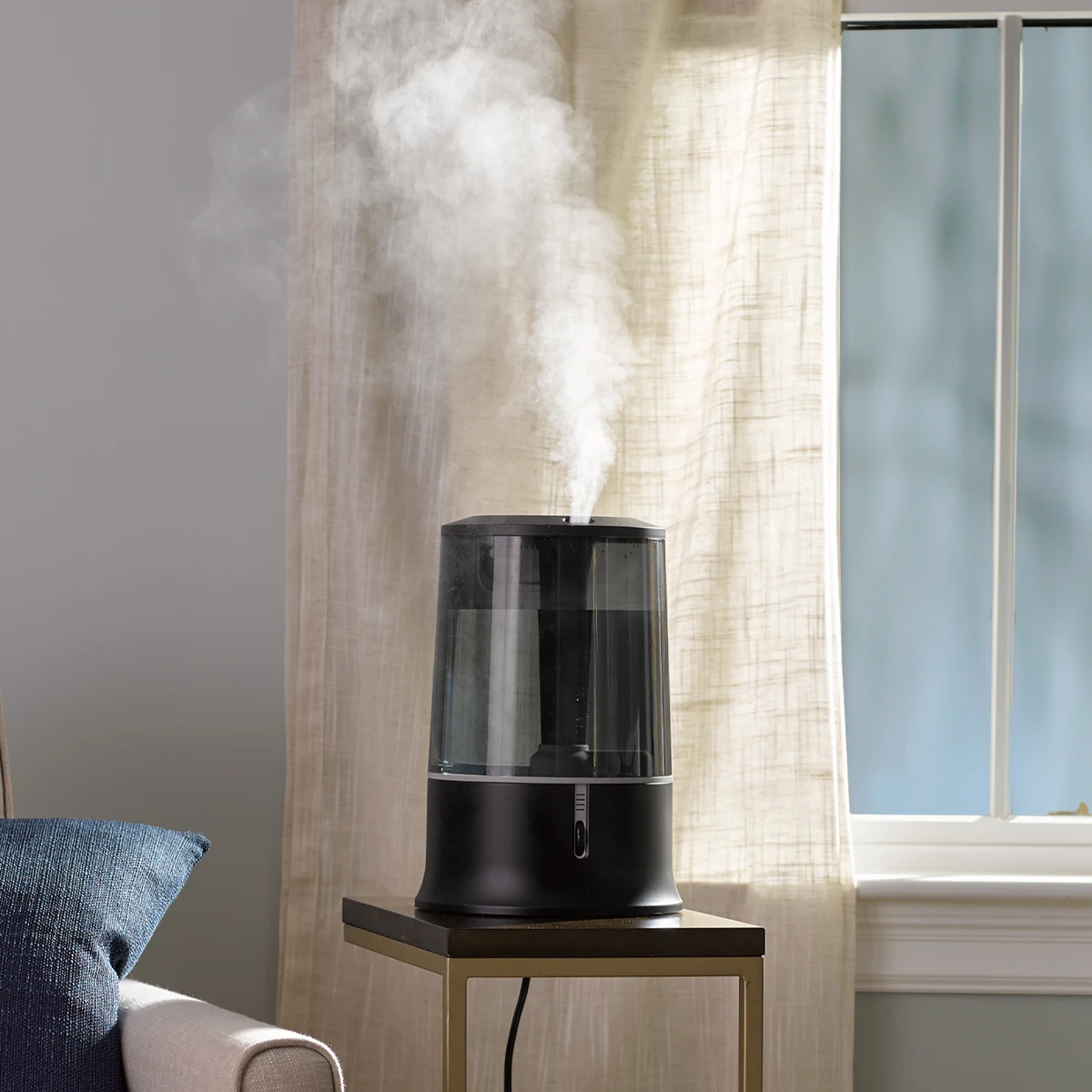 

Honeywell Ultra Quiet Cool Mist Humidifier, HUL233B, Black
