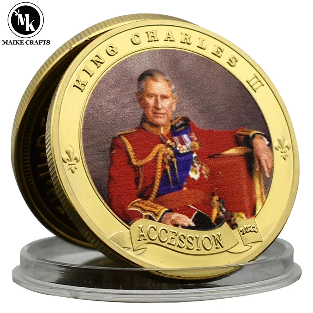 

Памятная монета olevo "Король Англии" Чарльза III