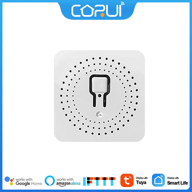 

Умный мини-переключатель CoRui EWeLink с поддержкой Wi-Fi, 16 А