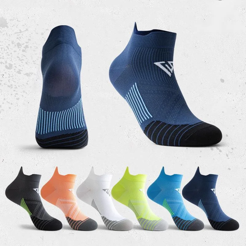 

Socks Ankle Pairs Unisex Sport Nylon Bright Color Outdoor 2 Mesh Basketball Running Quick-Drying Fitness No Show Travel Socks