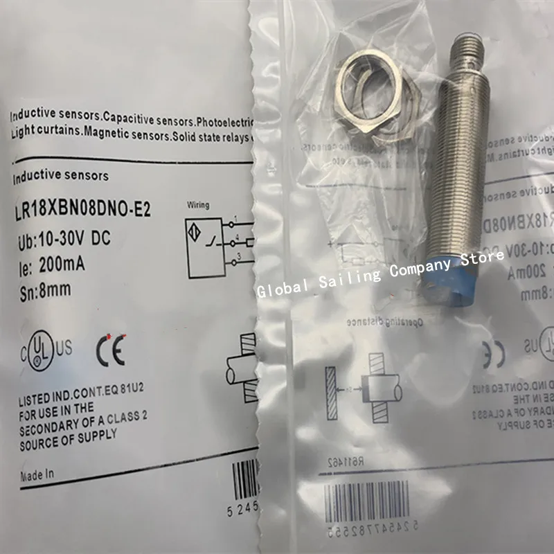 2 шт., Новый бесконтактный переключатель, Φ LR18XBF06DNR