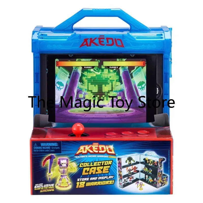 Оригинальный футляр для хранения фигурок Akedo Arcade Warrior, вмещает 18 фигурок, коллекционная модель игрушки ограниченной серии (art.: 3920dcb81b2df) - 3920dcb81b2df