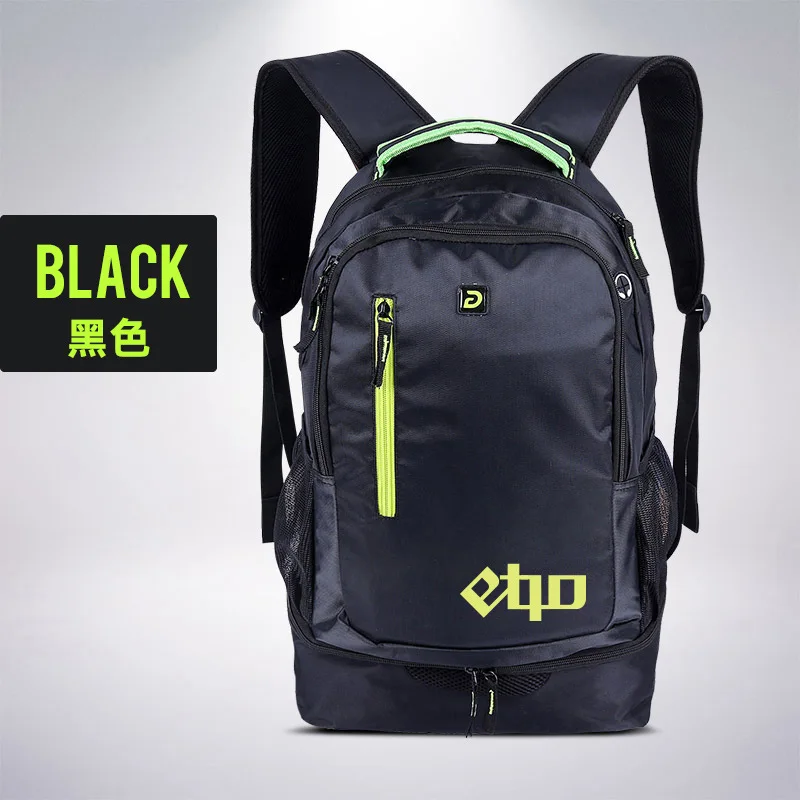 Etto Waterproof Soccer Basketball Team Training Bag Men Women Sports Backpack with Bottom Independent Shoes Compartment HAB070