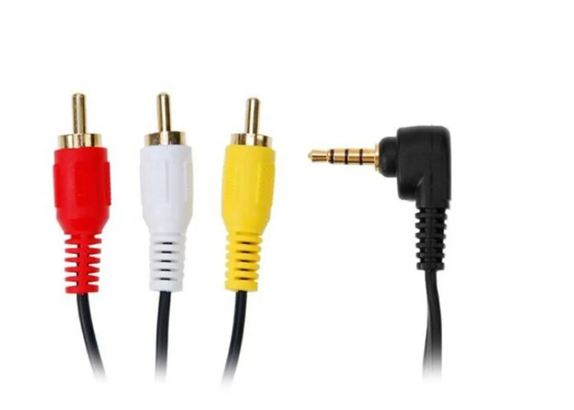 Audio Video A/v Cable 6feet For Sony Jvc Panasonic Canon Sam