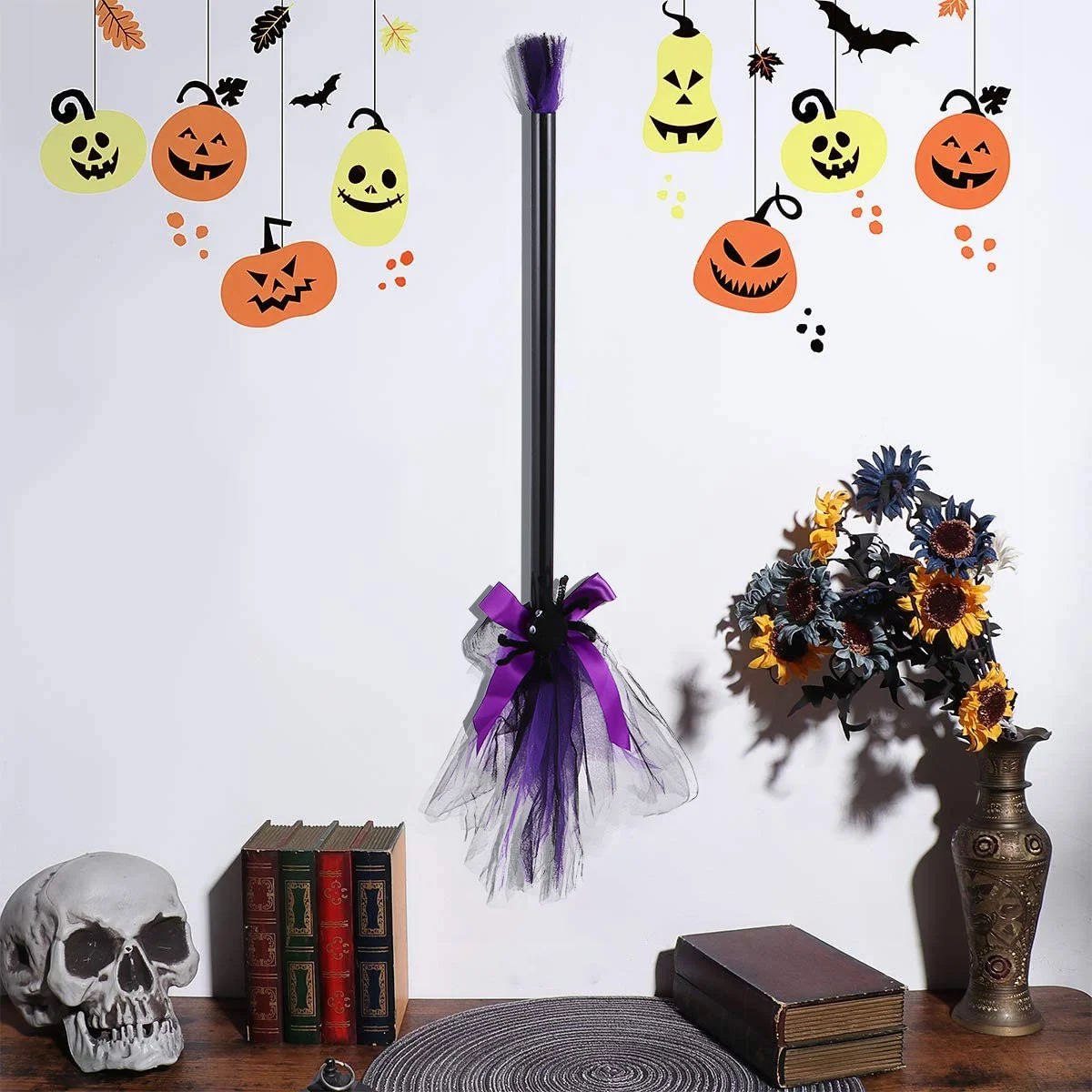 

Broomwitch Broomstickwitches Stick Gauze Pole Besom Prop Wizard Flying