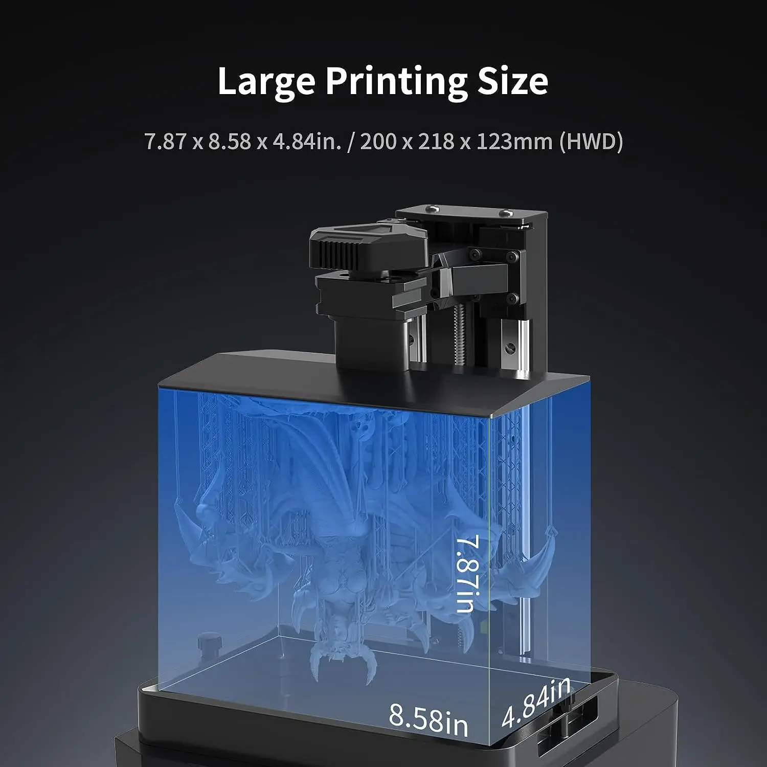 ANYCUBIC Photon Mono M5s 12K полимерный 3D принтер 10 1 дюймов HD моно-экран без выравнивания в 3
