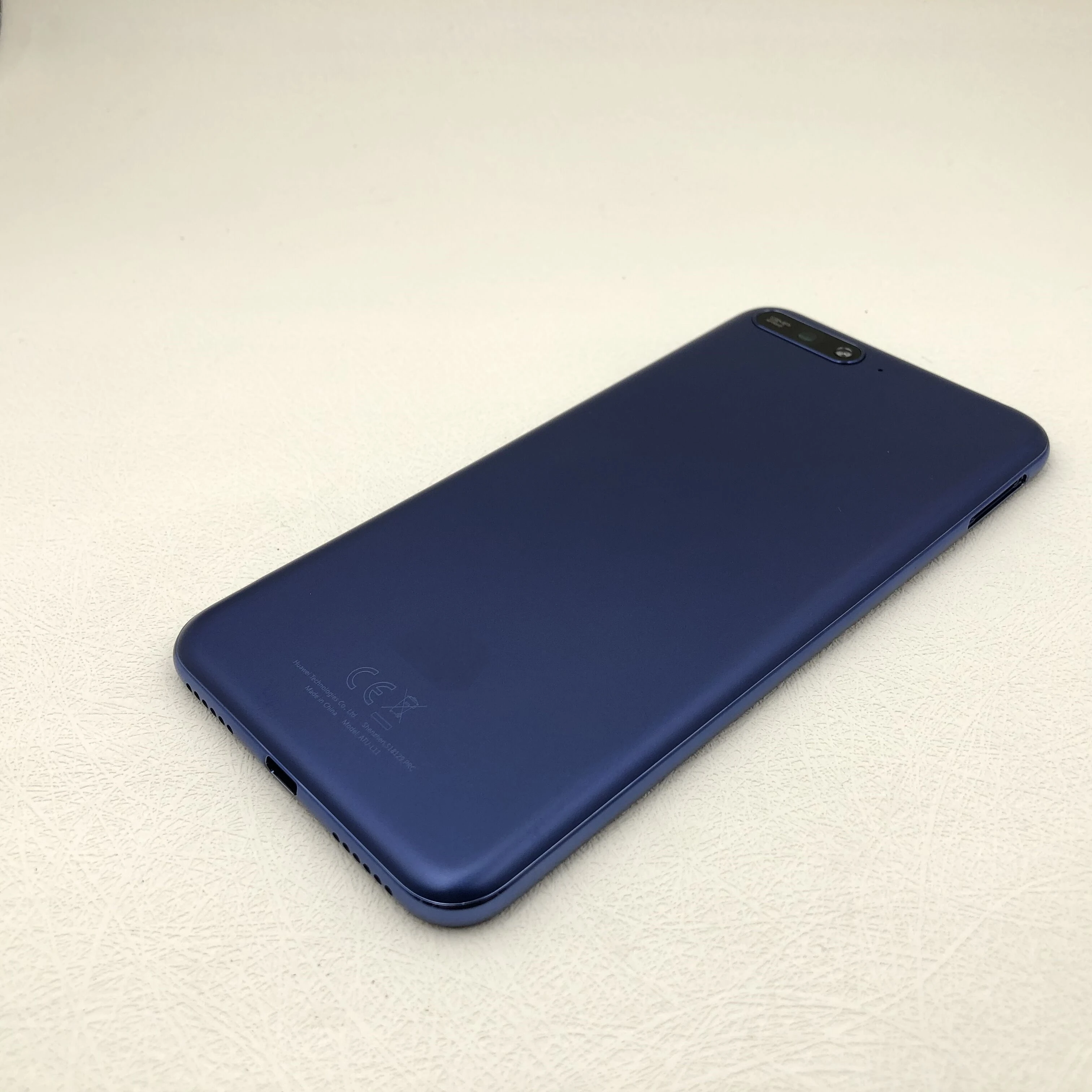 

Back Battery Cover Panel Rear Door Housing Case Replacement with Side Button+Camera Lenses for Huawei Y6 2018 Y6 Prime 2018