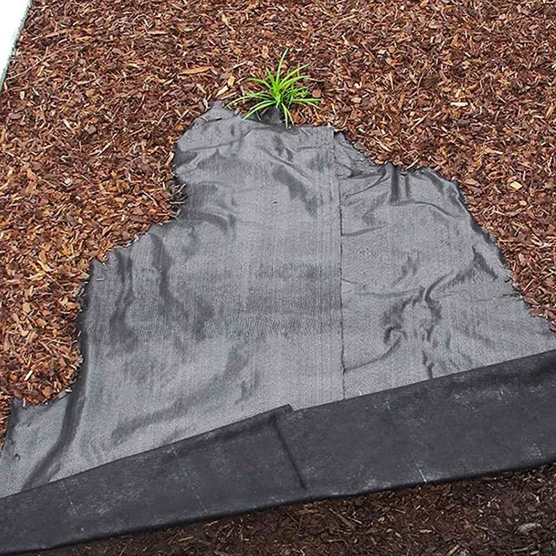 

3X Garden Weeding Barrier Landscape Fabric Durable&Heavy-Duty Weeding Block Gardening Mat, 4Ft X 50Ft
