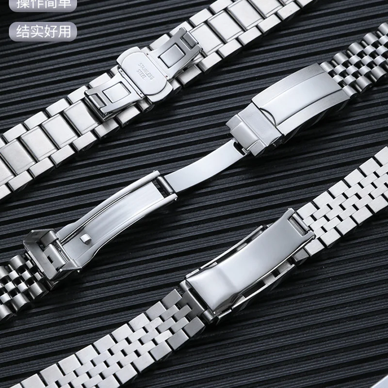 316L Stainless Steel Bracelet Men Luxury Watch Band for Rolex Oyster Perpetual Datejust DAYTONA SUBMARINER Strap 20mm