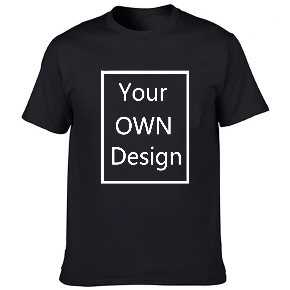 

Мужская и женская футболка «сделай сам» с логотипом/изображением по индивидуальному заказу, Повседневная футболка с коротким рукавом, топы, футболка
