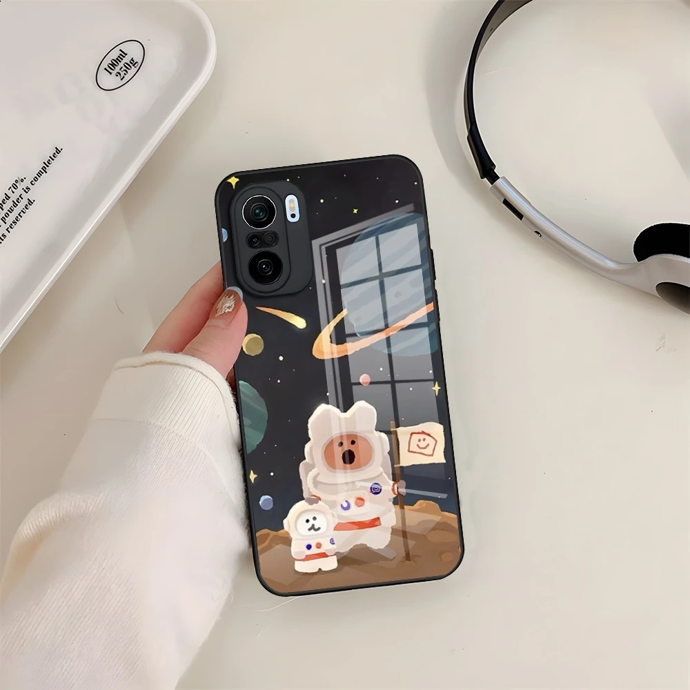Корейский милый чехол для телефона Koala Dinotaeng Xiaomi 14 Lite 12 Pro 11t 13 POCO M6 M5 X6 X5 X3 NFC F5 F6 Glass