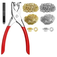grommet tool kit with eyelet pliers14 inch fabric grommet kit with fabric eyelets grommets for leatherbeltshoes