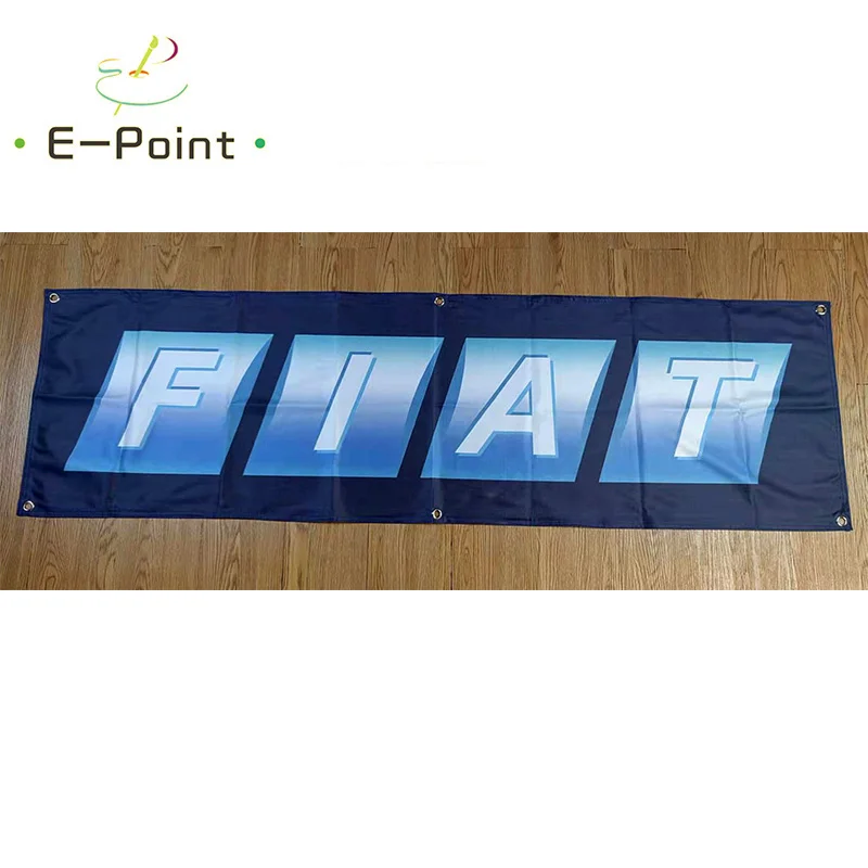 150 г/кв. М, 150D материал, Италия, FIAT баннеры на машину футов * 5 футов (45 * см), размер для украшения дома и сада yhx013