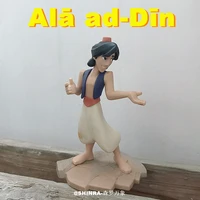 disney cartoon aladdin and the magic lamp aladdin doll gifts toy model anime figures collect ornaments