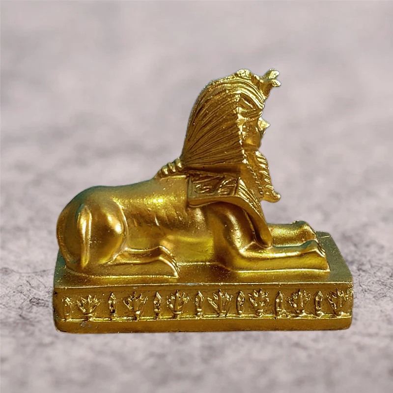 Fortune Ancient Egyptian Sphinx Pharaoh Ornaments Office Home Decoration Egypt Pharaoh Figurines Gift