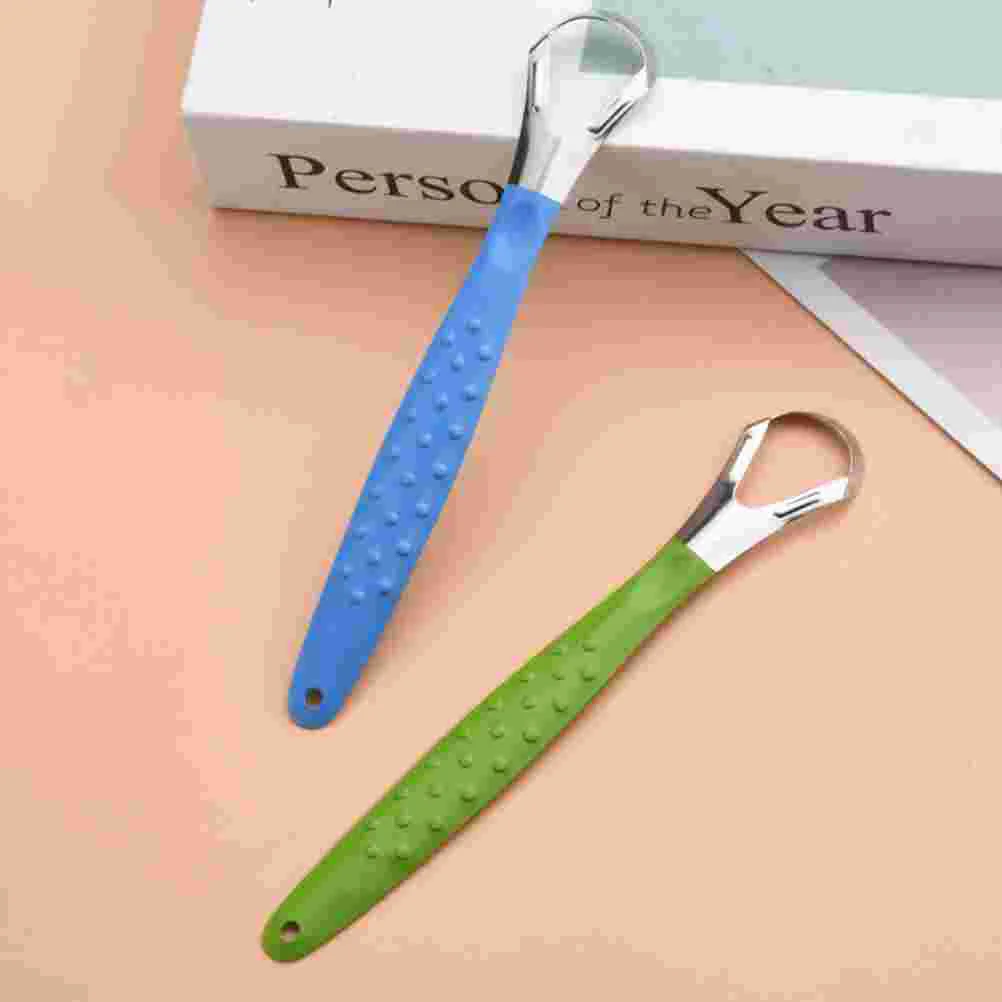 

Tongue Coating Cleaning Scraper Tool Adult Cleaner Metal Adults Stainless Steel