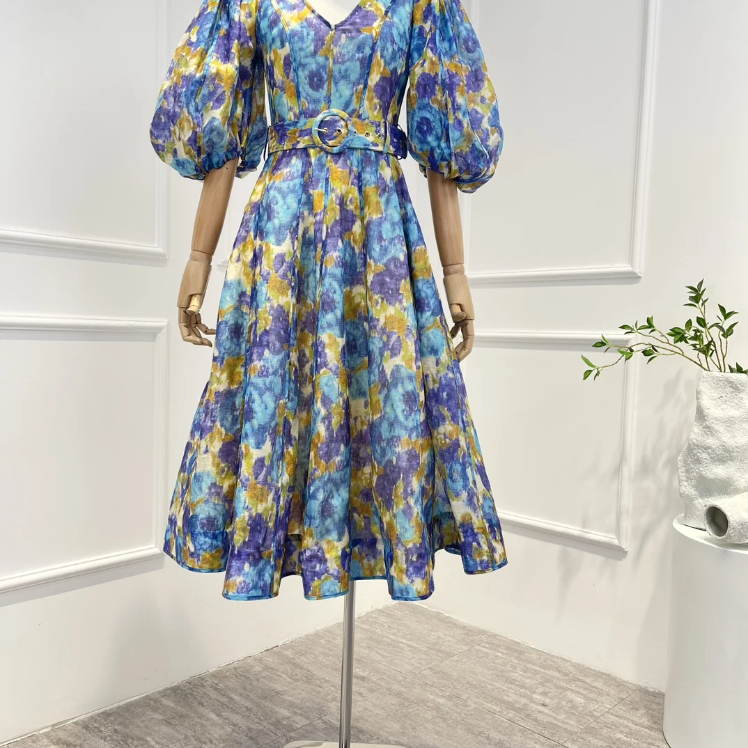 Рисунок 4 - Женское платье миди из натуральной ткани