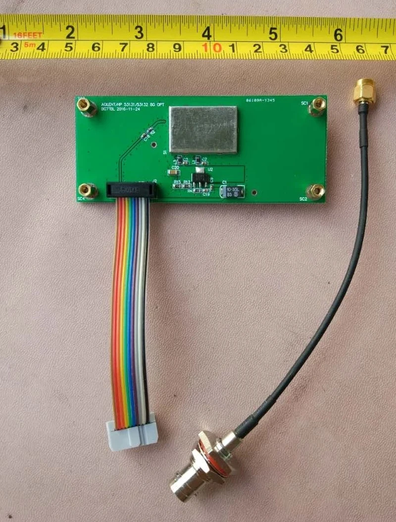 

Производитель: BG7TBL HP AGILENT 53131 53132 53181 8G простой вариант счетчик частоты Вход 100M-10GHz Бесплатная доставка