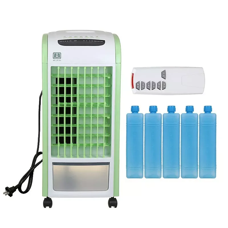 220V 60W Portable Air Conditioner Conditioning Fan Humidifier Cooler Remote Control Air Conditioner Cooling Fan+5 Ice Crystal enlarge