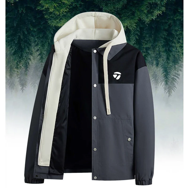 

Новинка, мужская куртка для гольфа, Корейская одежда для гольфа 2023, Мужская одежда для гольфа, Высококачественная модная куртка для гольфа