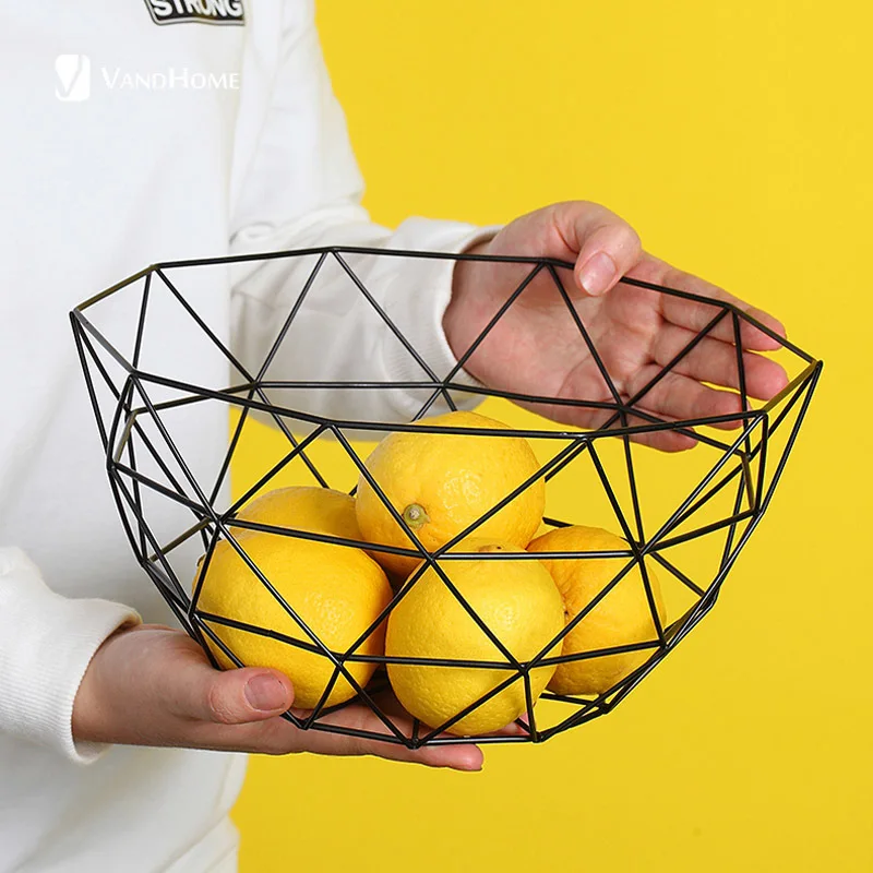 Металлическая корзина для фруктов VandHome органайзер хлеба освежитель овощей
