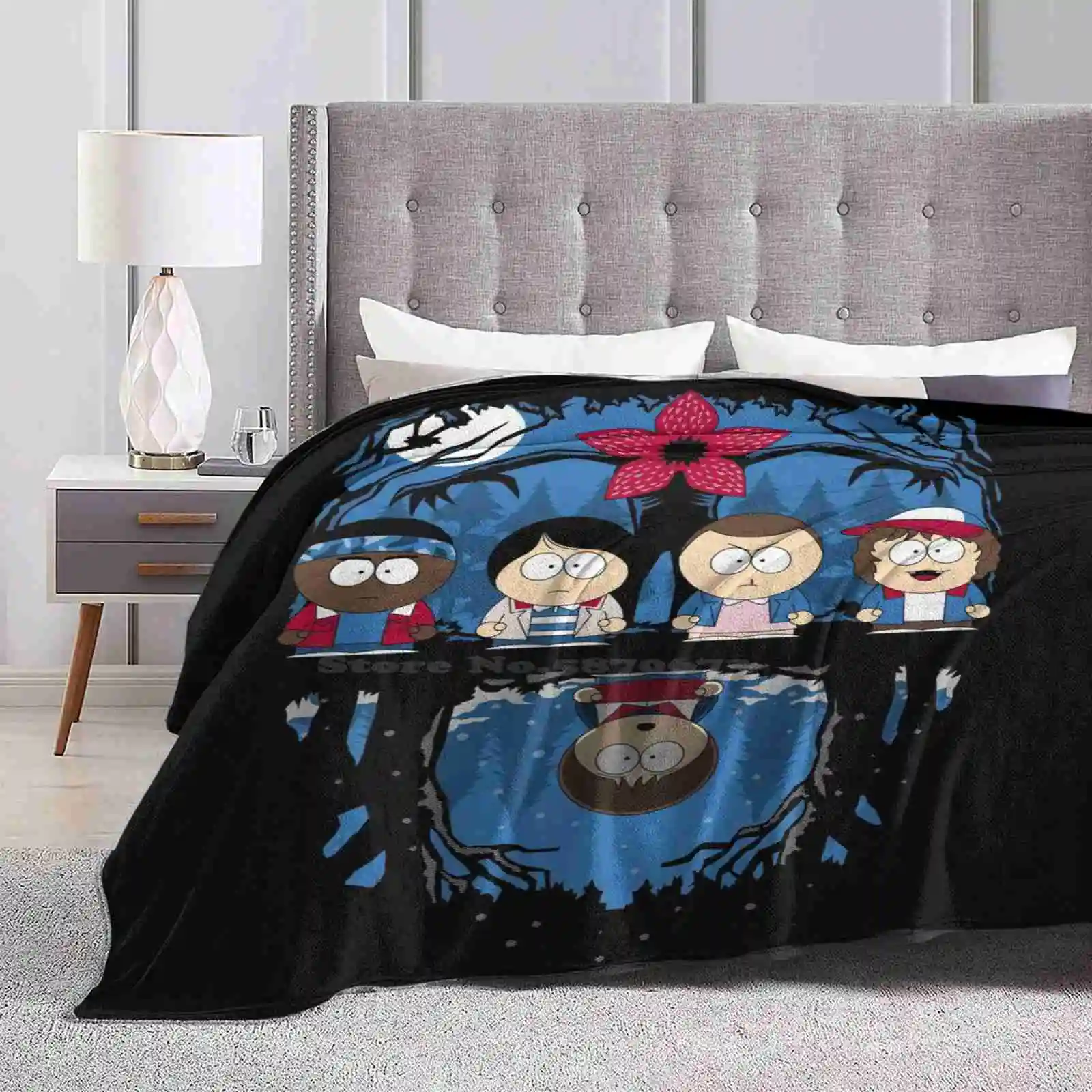 Лидер продаж домашнее фланелевое одеяло в стиле фильма очень странные парки