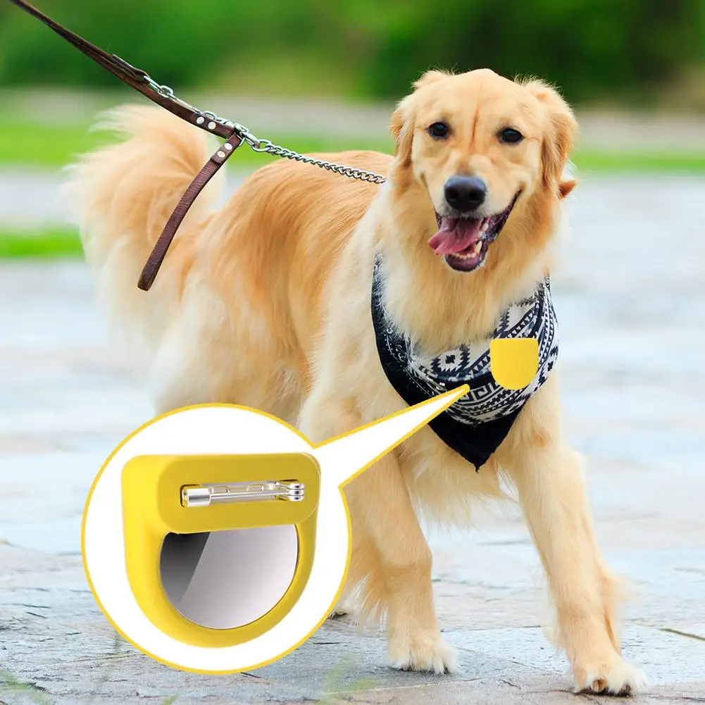 Силиконовый чехол для Apple Air Tag с булавками защитный от царапин держатель детской