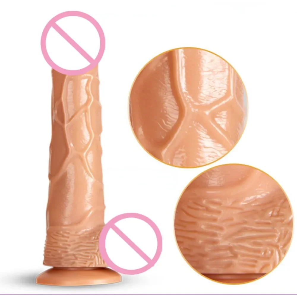 

Силиконовый фаллоимитатор S/M/L, реалистичный пенис для женщин, фаллоимитатор на присоске для анального секса, Женский мастурбатор, большой пенис, секс-игрушка, интимный продукт для взрослых