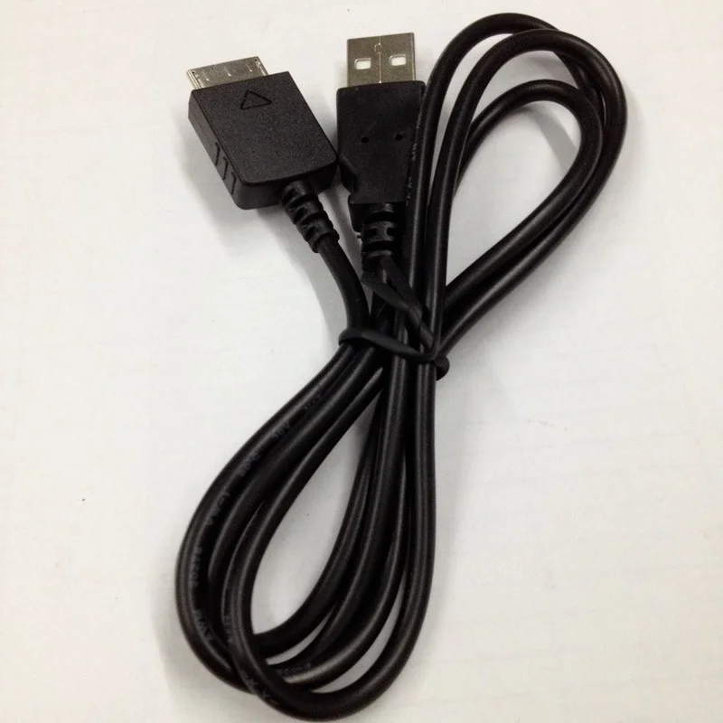 

USB Data Charger Cable USB Data Charging Cable Transfer Charger Cable Cord for Sony Walkman E052 A844 A845 MP4 Player Black NEW