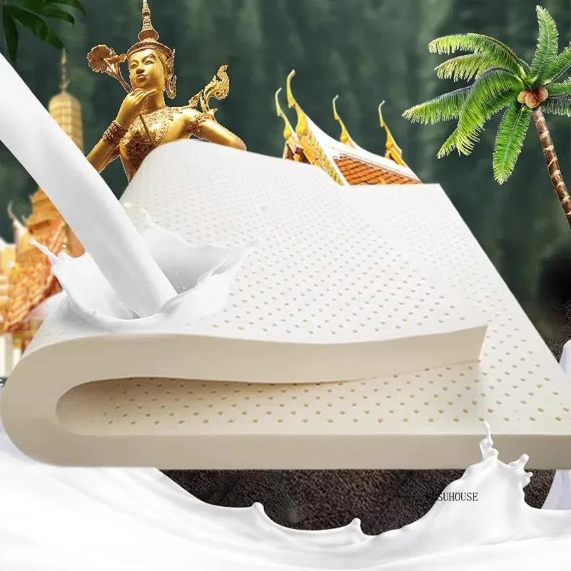 Матрас из натурального латекса 3/6/10/12 см 1 5/1 8 м