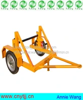 cable drum trailermechanical hand operated loading winch