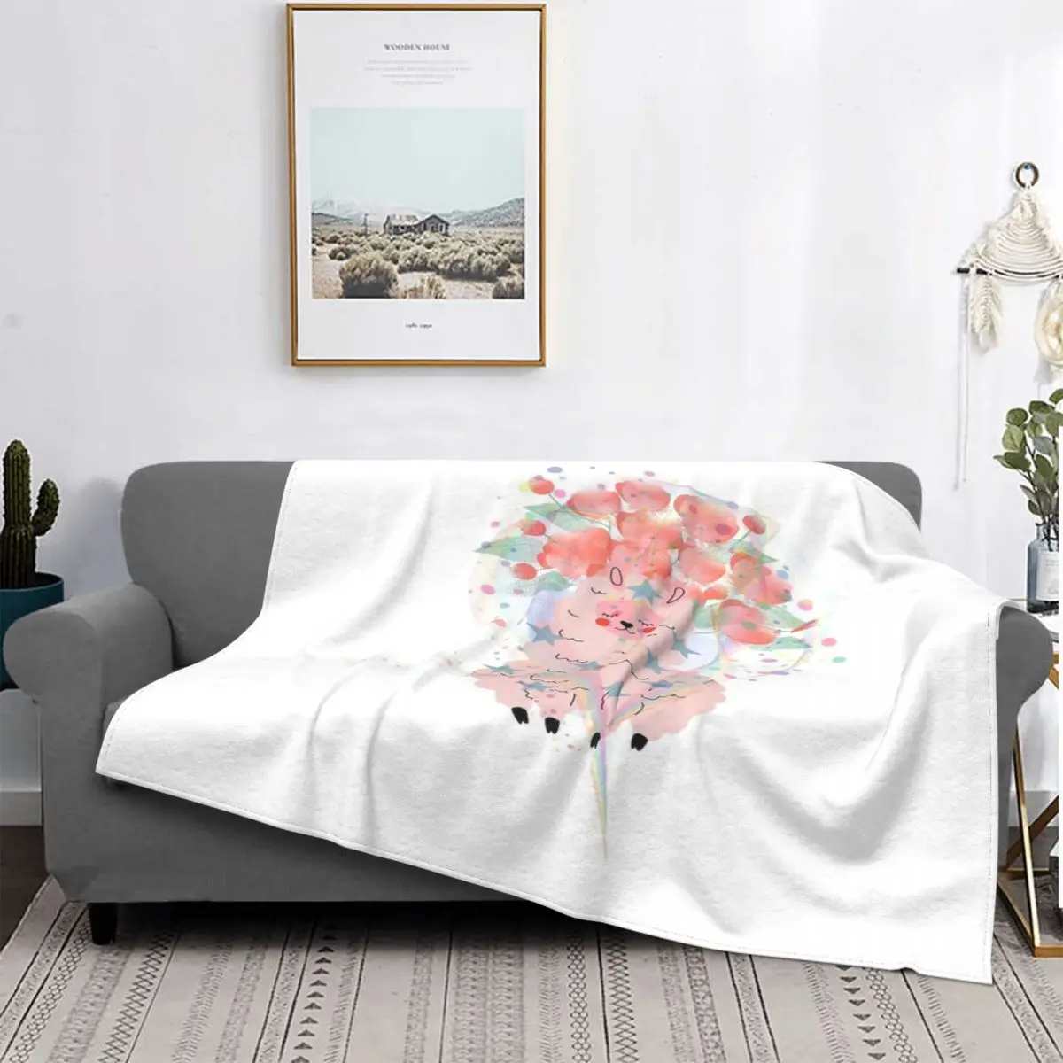 

Vibes-Manta a cuadros para cama, cobertor para sofá, manta doble, 28 unidades