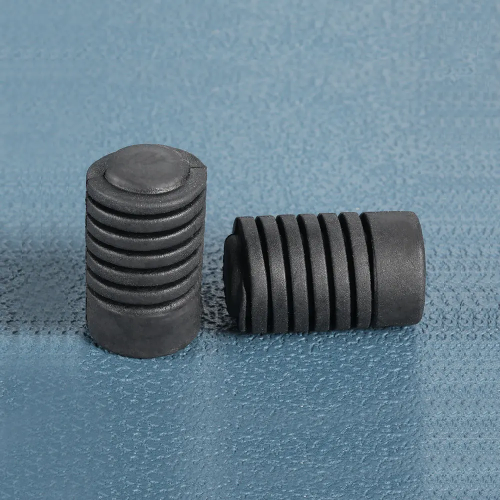 Черная резиновая буферная подушка для двигателя 2 шт. клейкая подходит Hyundai Ix35 Verna