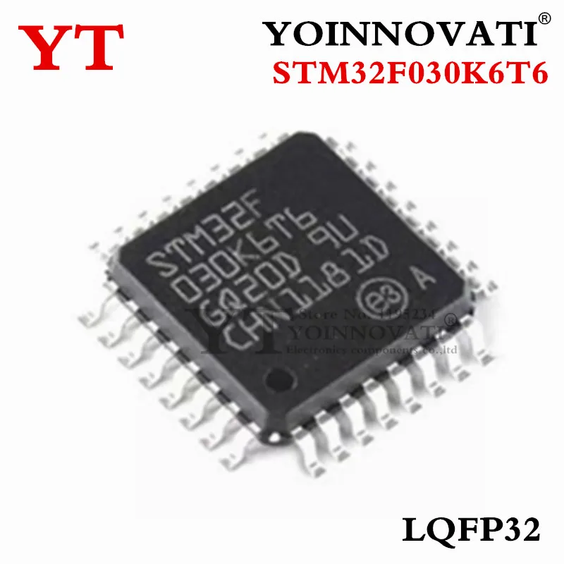 

100 шт./партия STM32F030K6T6 32F030K6T6 LQFP32 IC лучшее качество