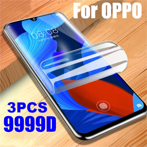 

3 шт., Гидрогелевая Защитная пленка для Oppo A57 A57E A57S A76 A77 A55S A96