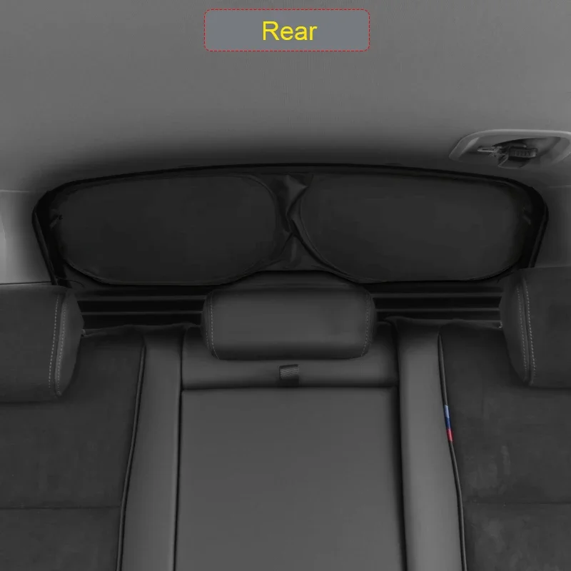 Фото Солнцезащитный экран для окон автомобиля, черный, для BMW X1 IX1 U11 2023-наст. время, защита от УФ-излучения, теплоизоляция, защитное покрытие, аксессуары для интерьера №5